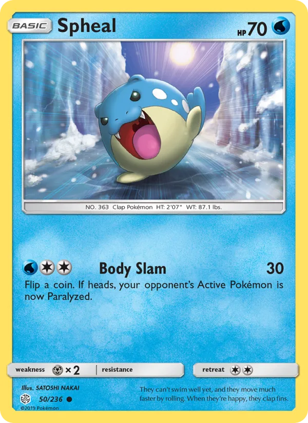 Spheal · Cosmic Eclipse 50/236