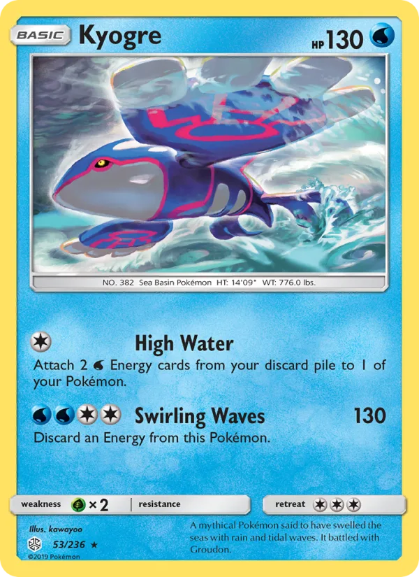 Kyogre · Cosmic Eclipse 53/236