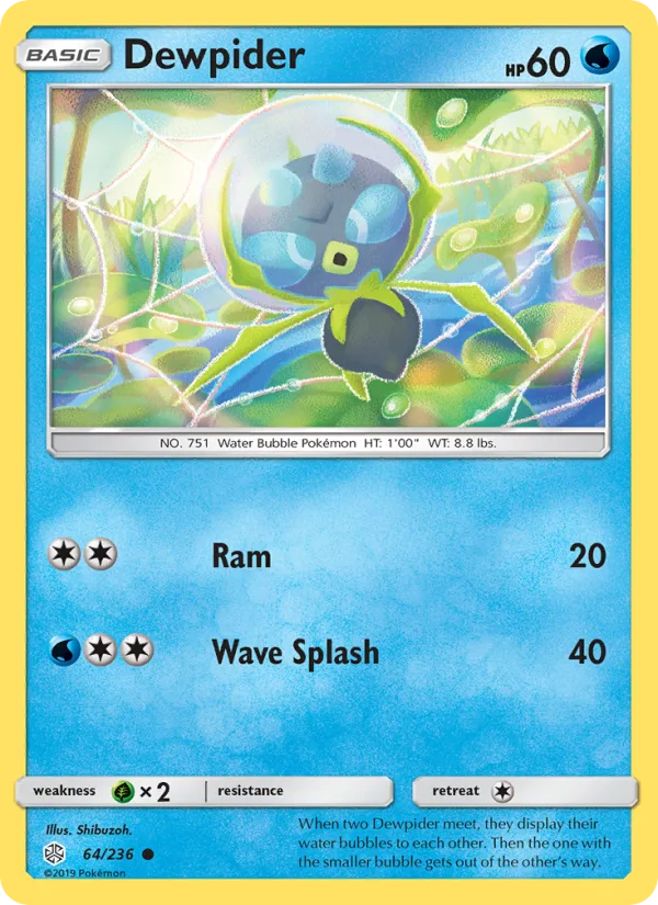 Dewpider · Cosmic Eclipse 64/236