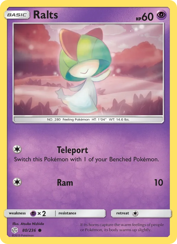 Ralts · Cosmic Eclipse 80/236