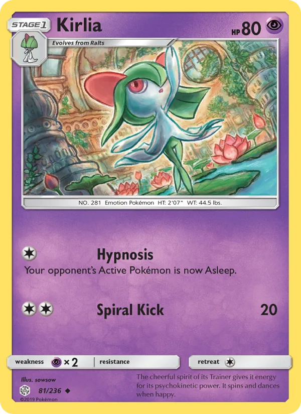 Kirlia · Cosmic Eclipse 81/236