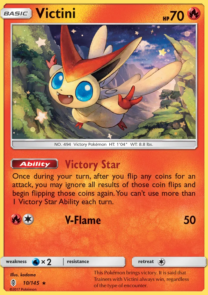 Victini · Guardians Rising 10/145