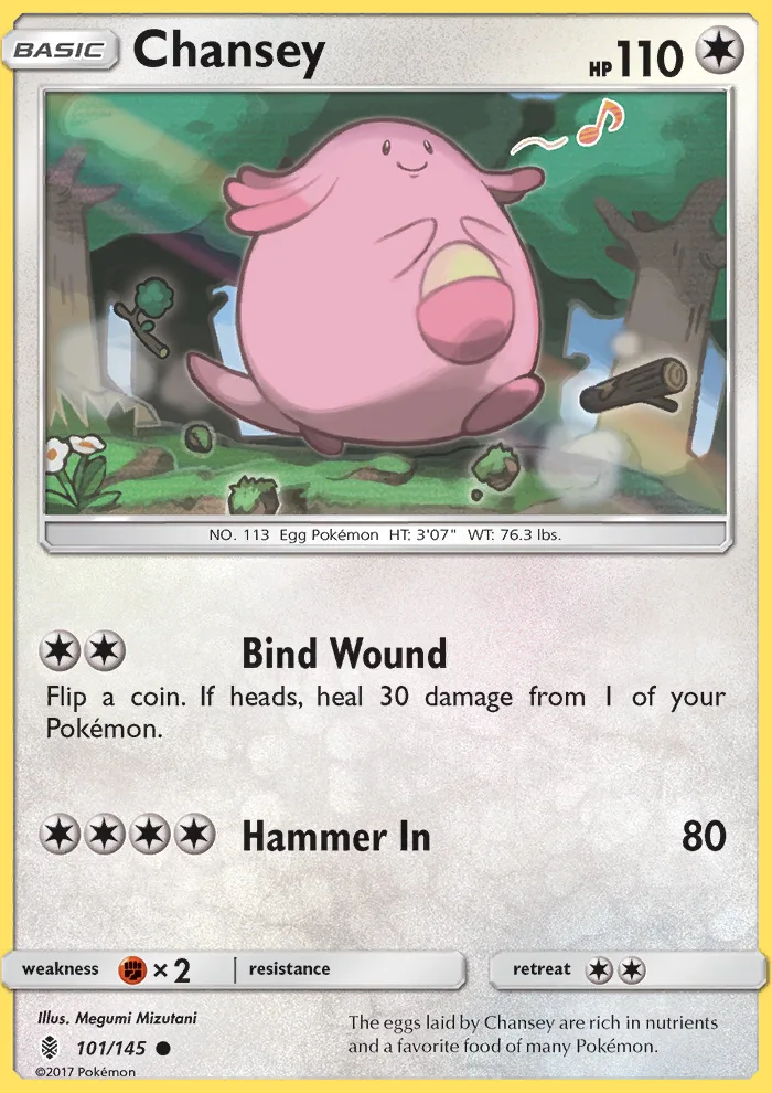 Chansey · Guardians Rising 101/145