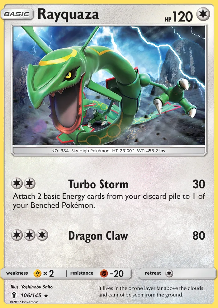 Rayquaza · Guardians Rising 106/145