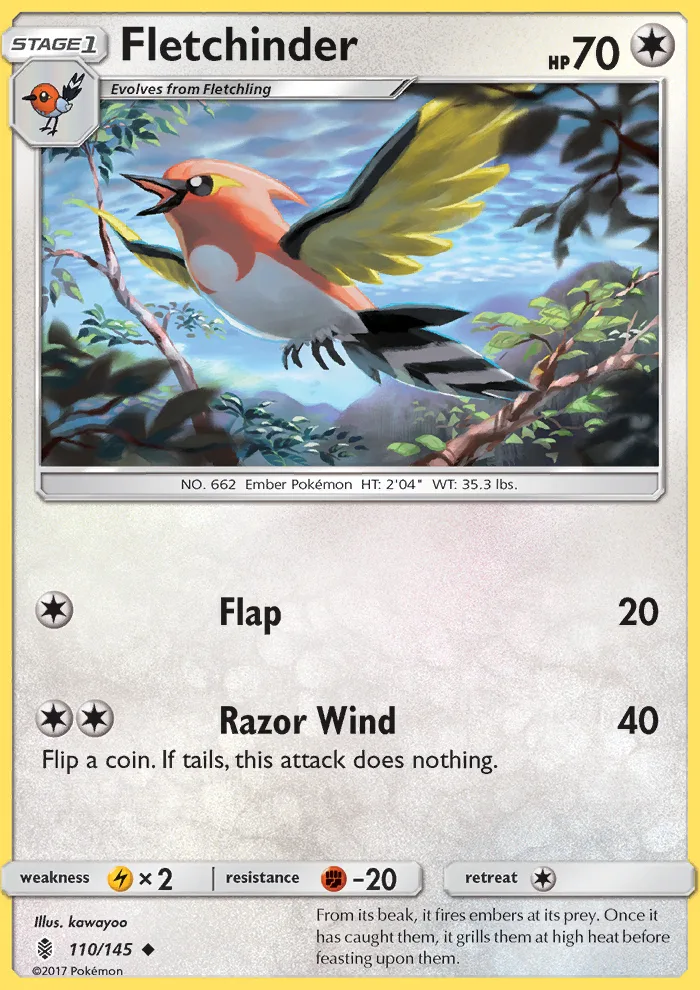 Fletchinder · Guardians Rising 110/145