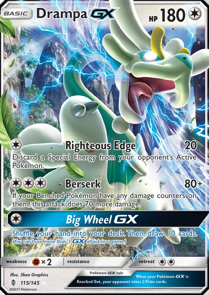 Drampa GX · Guardians Rising 115/145