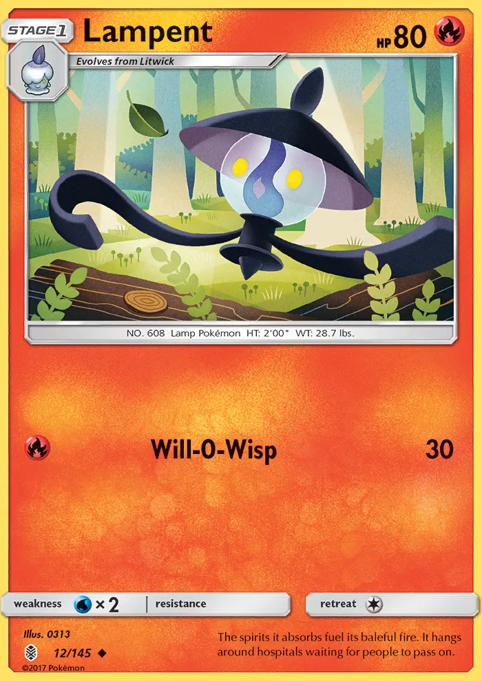 Lampent · Guardians Rising 12/145
