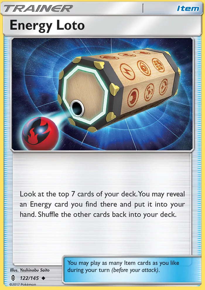 Energy Loto · Guardians Rising 122/145