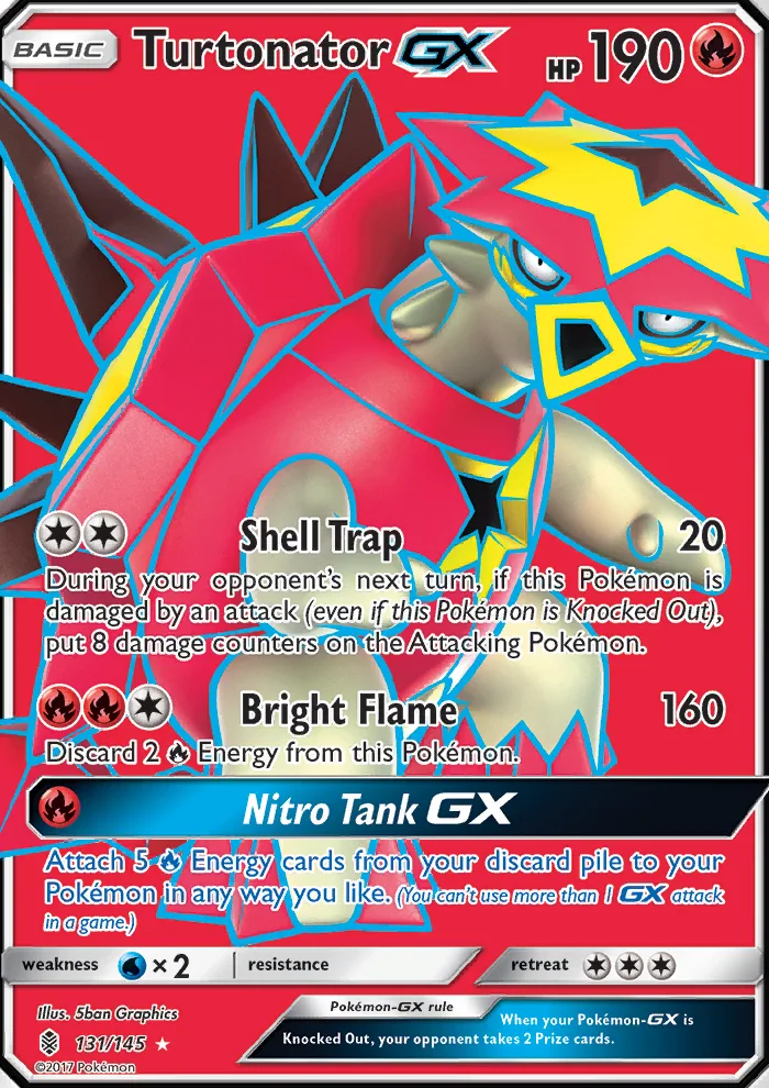 Turtonator GX · Guardians Rising 131/145