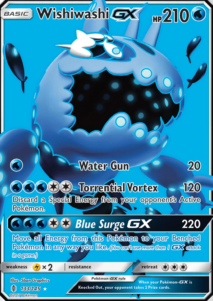 Wishiwashi GX · Guardians Rising 133/145