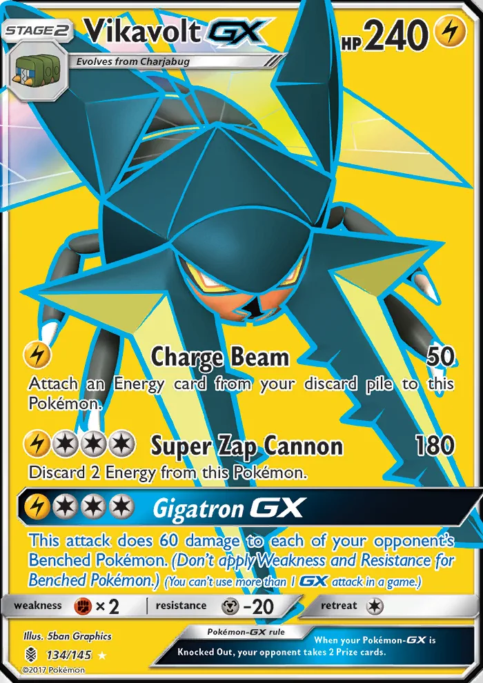 Vikavolt GX · Guardians Rising 134/145