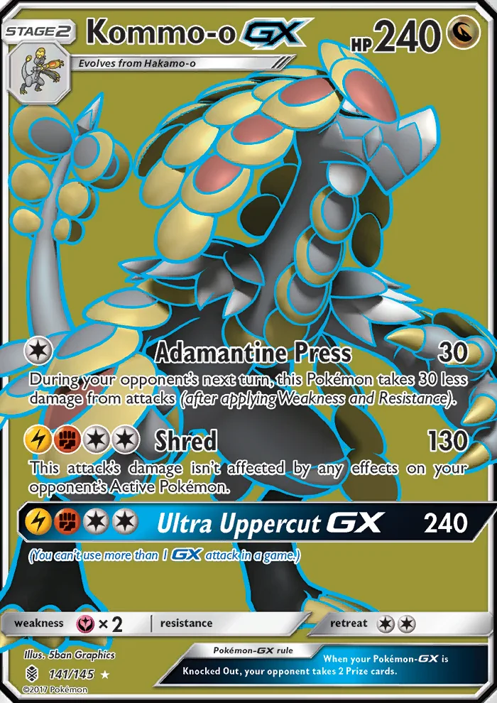 Kommo-o GX · Guardians Rising 141/145