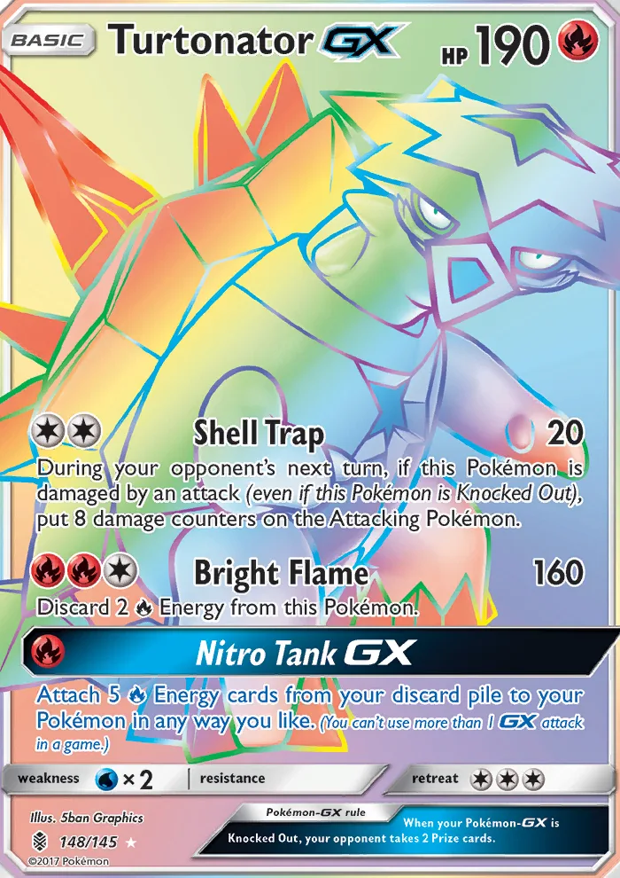 Turtonator GX · Guardians Rising 148/145