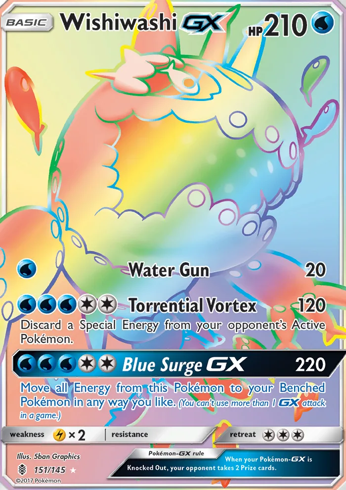 Wishiwashi GX · Guardians Rising 151/145