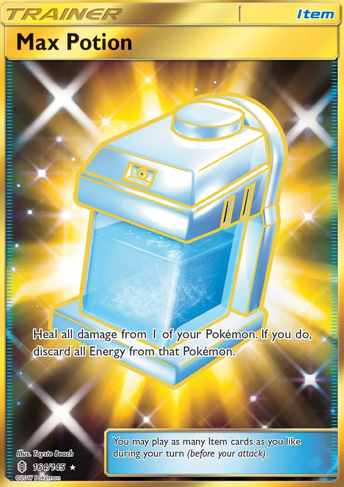 Max Potion · Guardians Rising 164/145