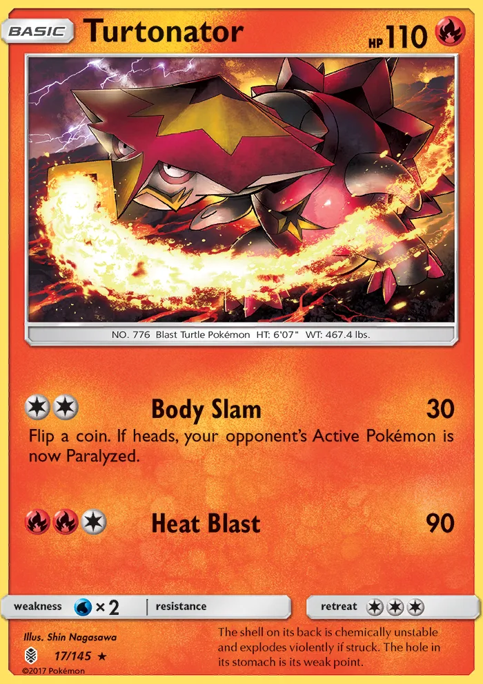 Turtonator · Guardians Rising 17/145