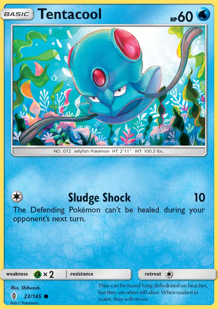 Tentacool · Guardians Rising 23/145