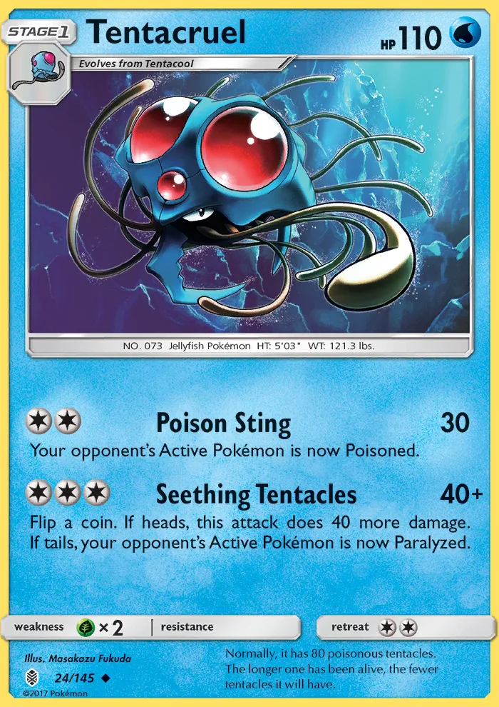 Tentacruel · Guardians Rising 24/145