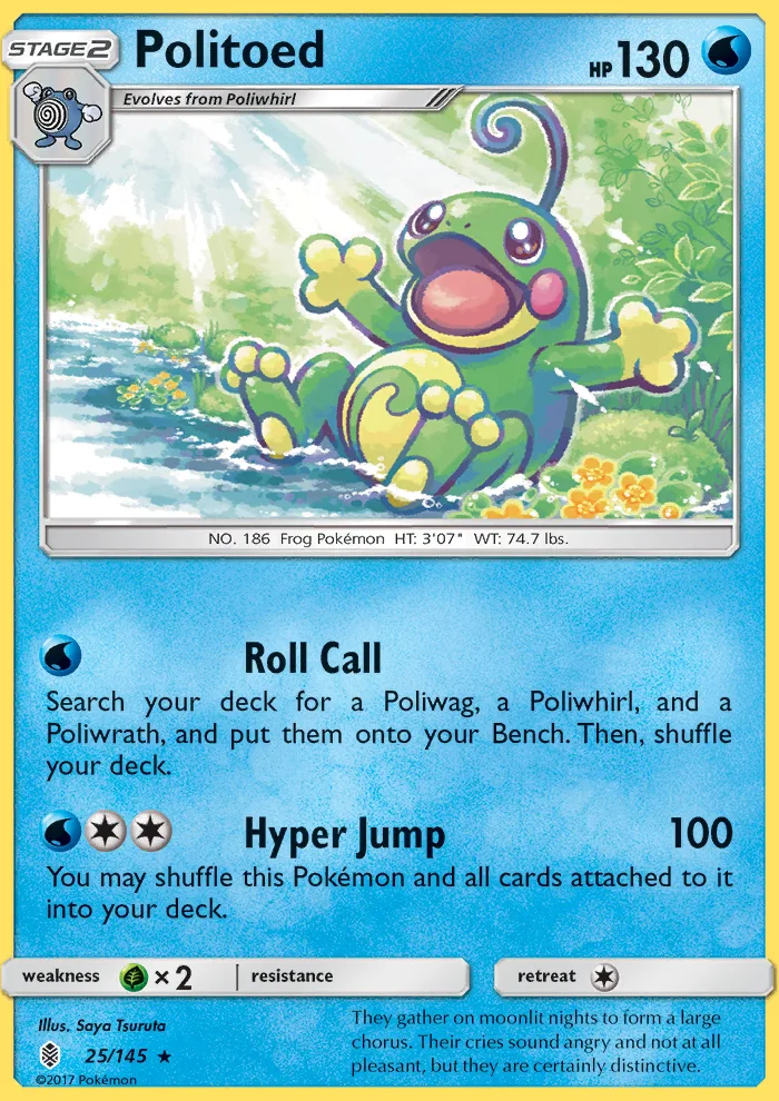 Politoed · Guardians Rising 25/145