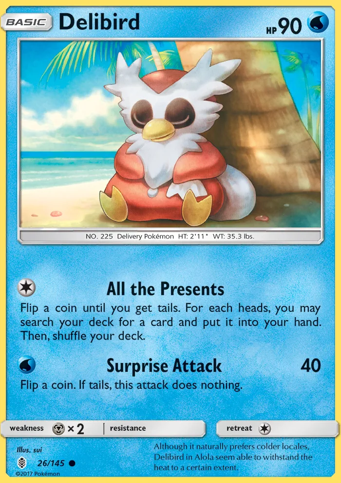 Delibird · Guardians Rising 26/145