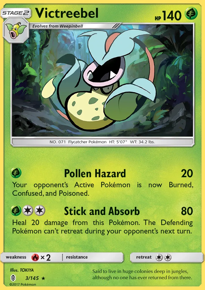 Victreebel · Guardians Rising 3/145