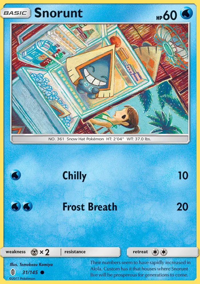 Snorunt · Guardians Rising 31/145
