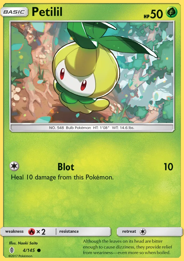 Petilil · Guardians Rising 4/145