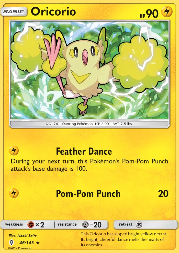 Oricorio · Guardians Rising 46/145