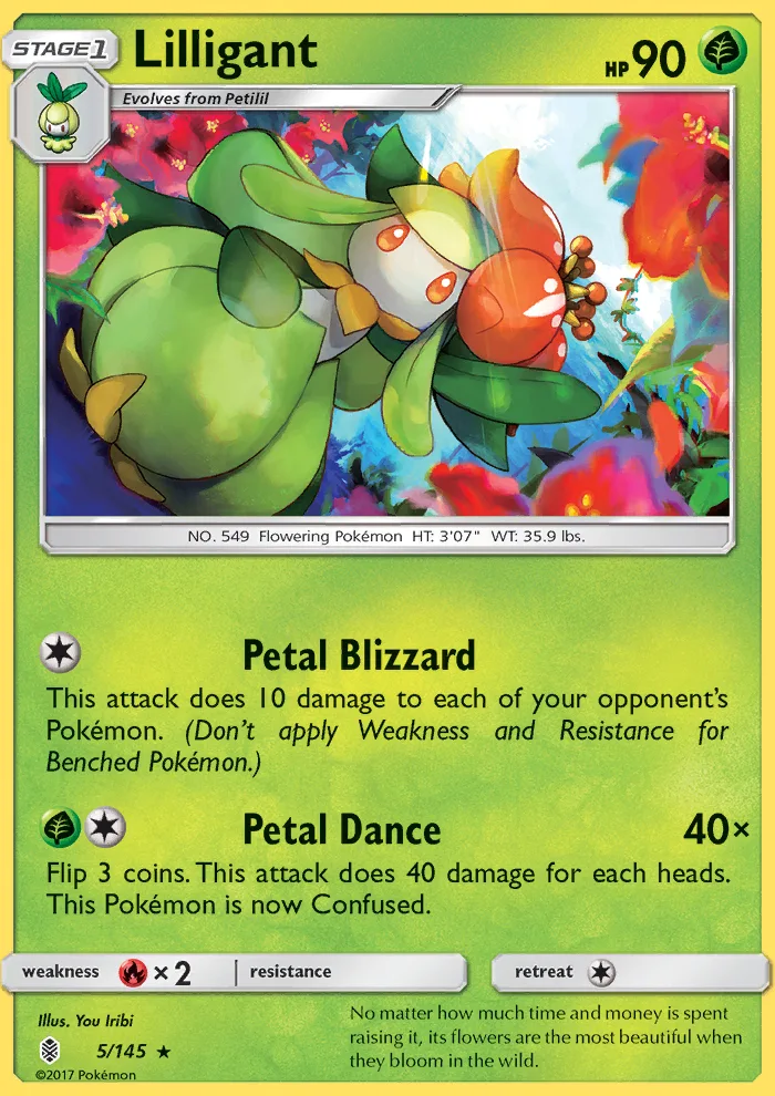 Lilligant · Guardians Rising 5/145