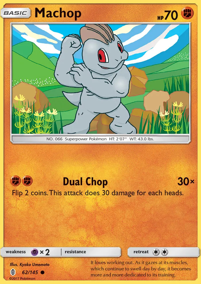 Machop · Guardians Rising 62/145