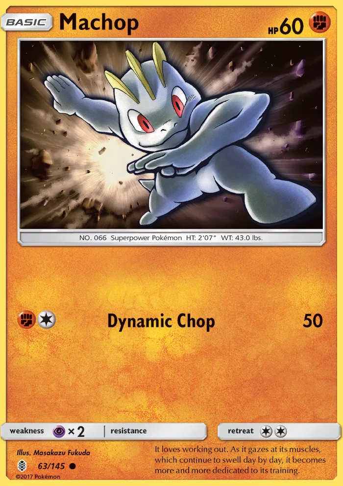 Machop · Guardians Rising 63/145