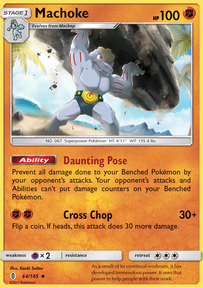 Machoke · Guardians Rising 64/145