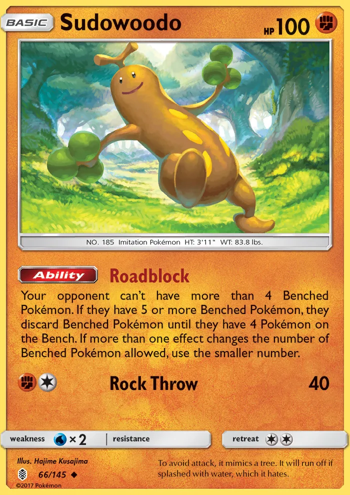 Sudowoodo · Guardians Rising 66/145