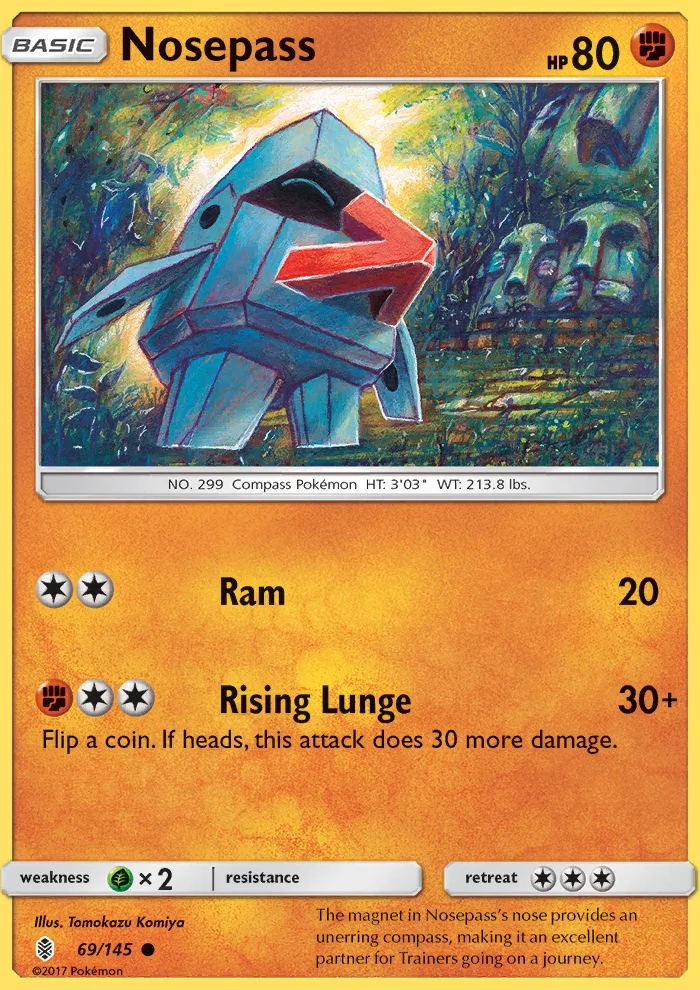 Nosepass · Guardians Rising 69/145
