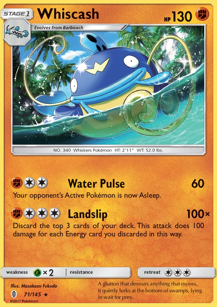 Whiscash · Guardians Rising 71/145