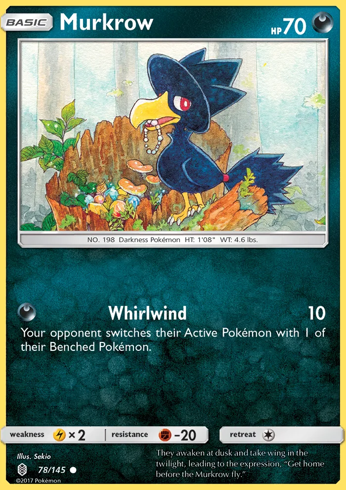 Murkrow · Guardians Rising 78/145