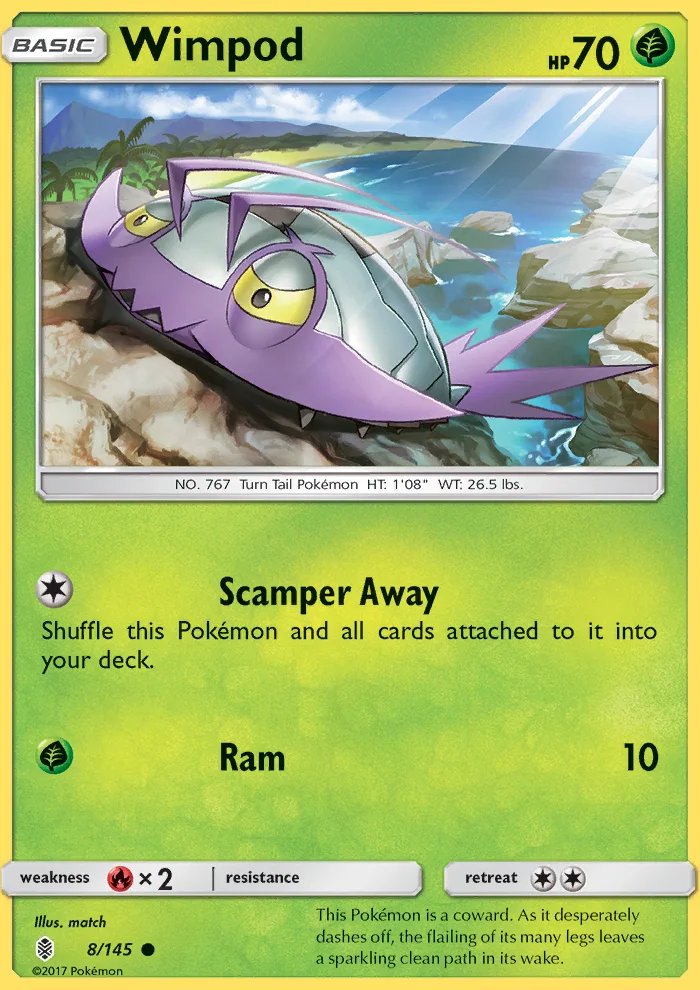 Wimpod · Guardians Rising 8/145