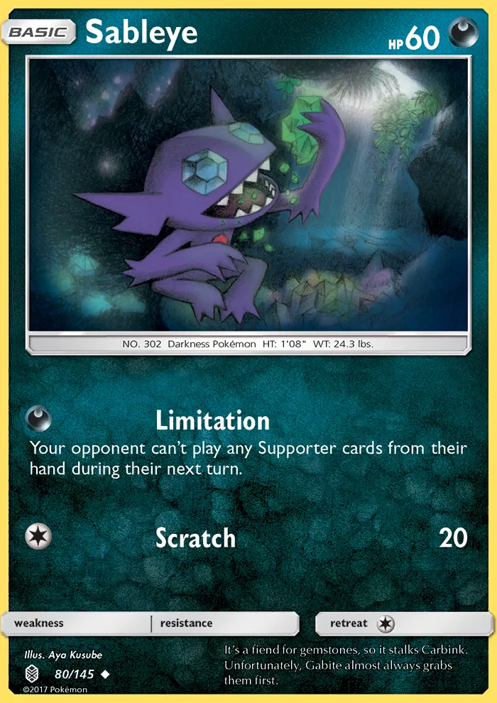 Sableye · Guardians Rising 80/145