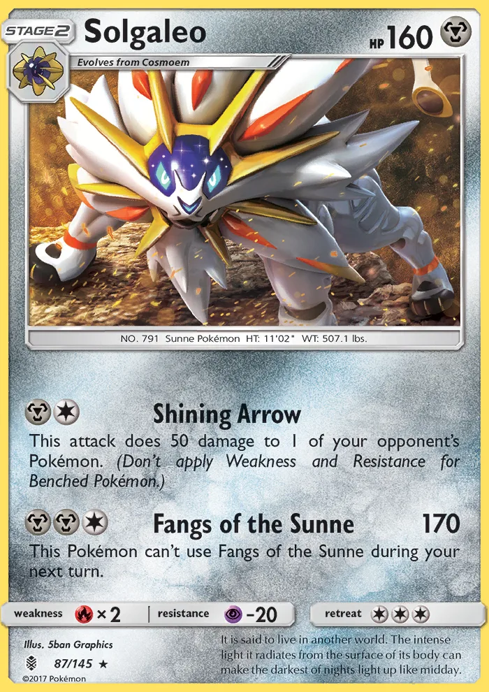 Solgaleo · Guardians Rising 87/145
