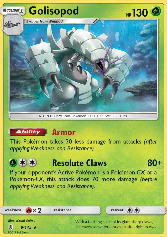 Golisopod · Guardians Rising 9/145