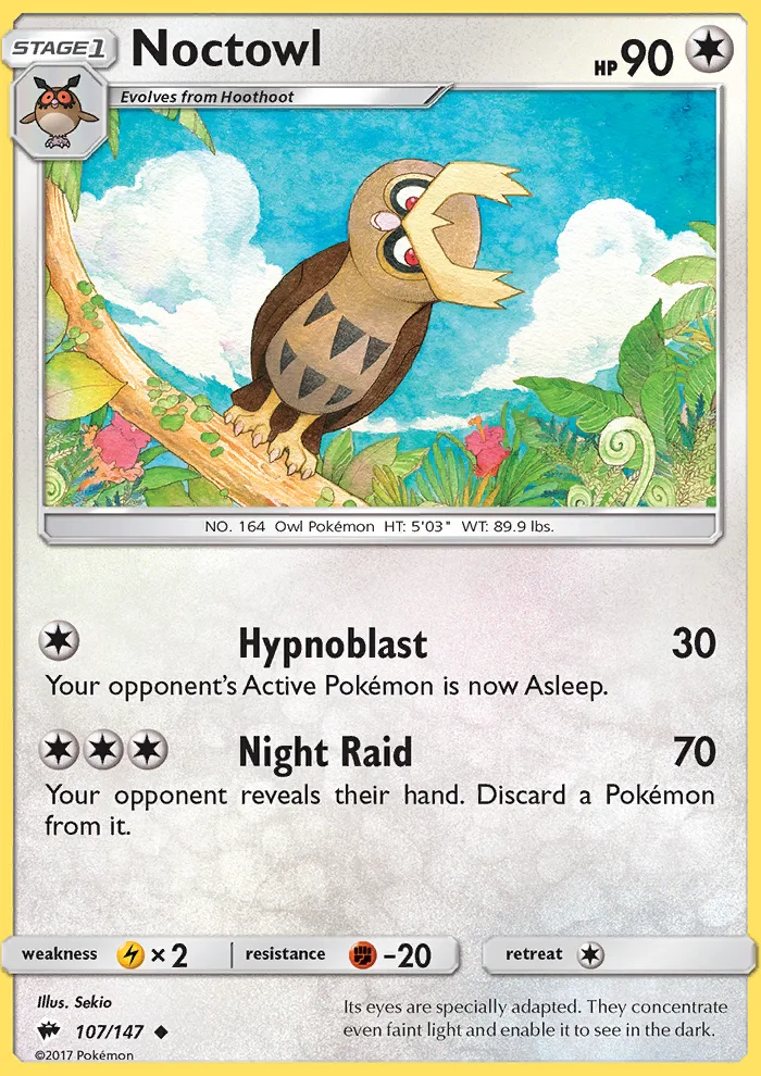 Noctowl · Burning Shadows 107/147