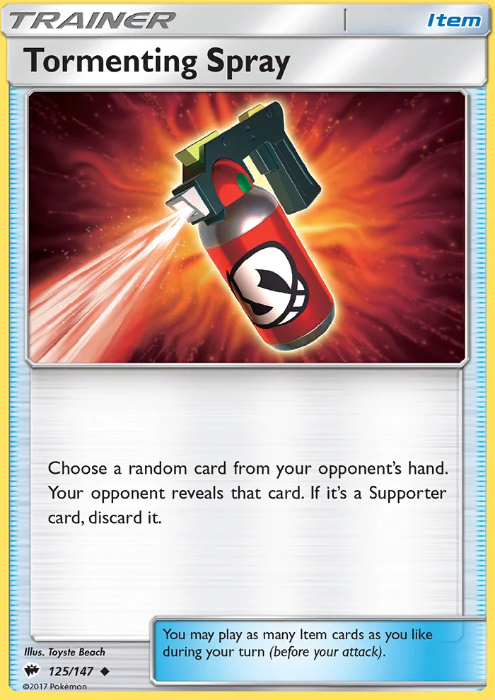 Tormenting Spray · Burning Shadows 125/147