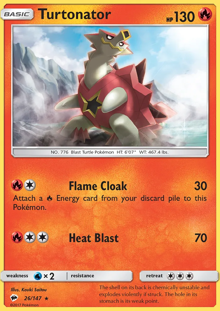 Turtonator · Burning Shadows 26/147