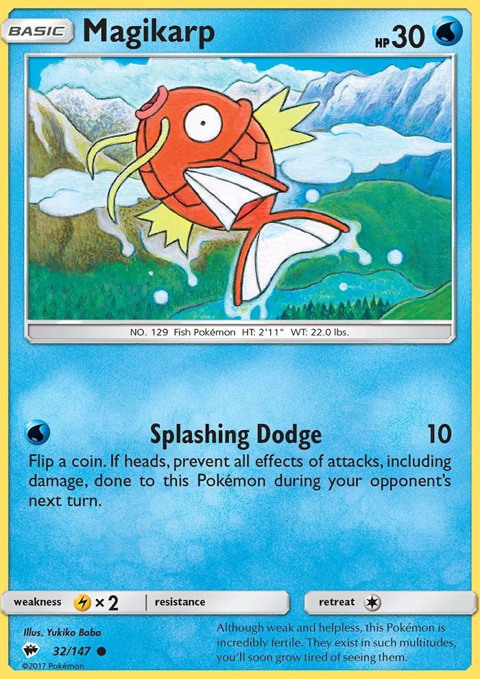 Magikarp · Burning Shadows 32/147