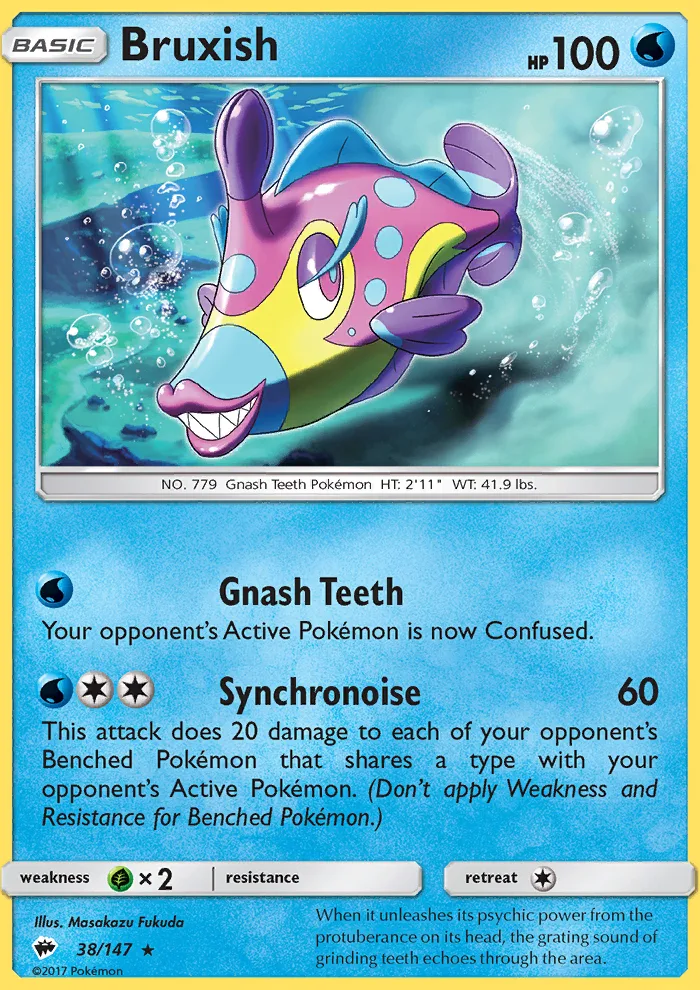 Bruxish · Burning Shadows 38/147