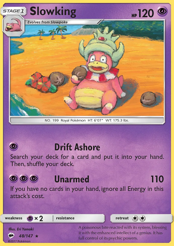 Slowking · Burning Shadows 48/147