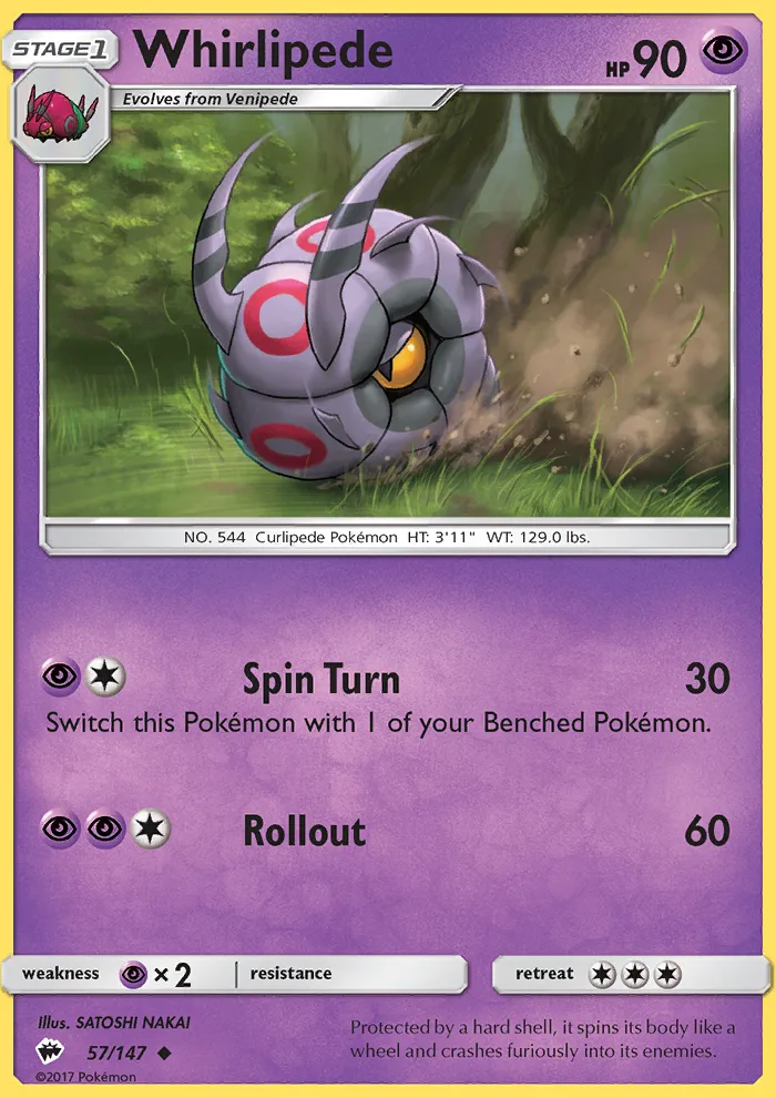 Whirlipede · Burning Shadows 57/147