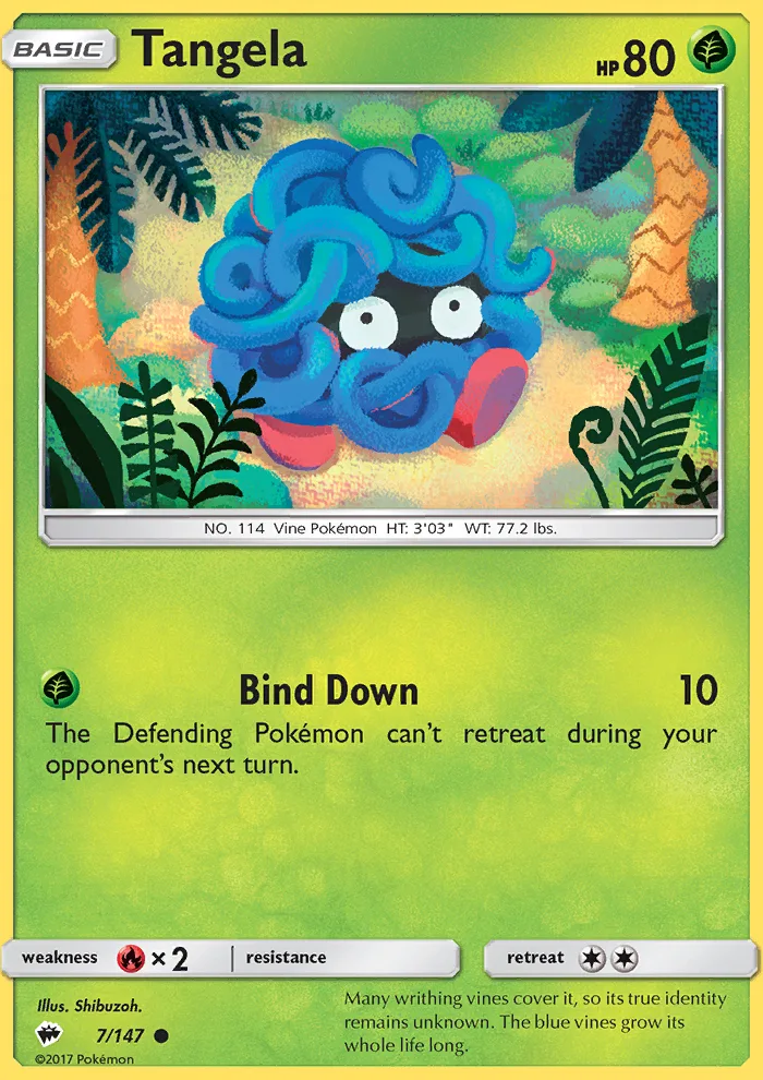 Tangela · Burning Shadows 7/147