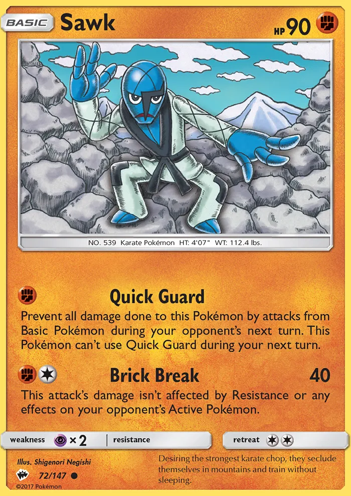 Sawk · Burning Shadows 72/147