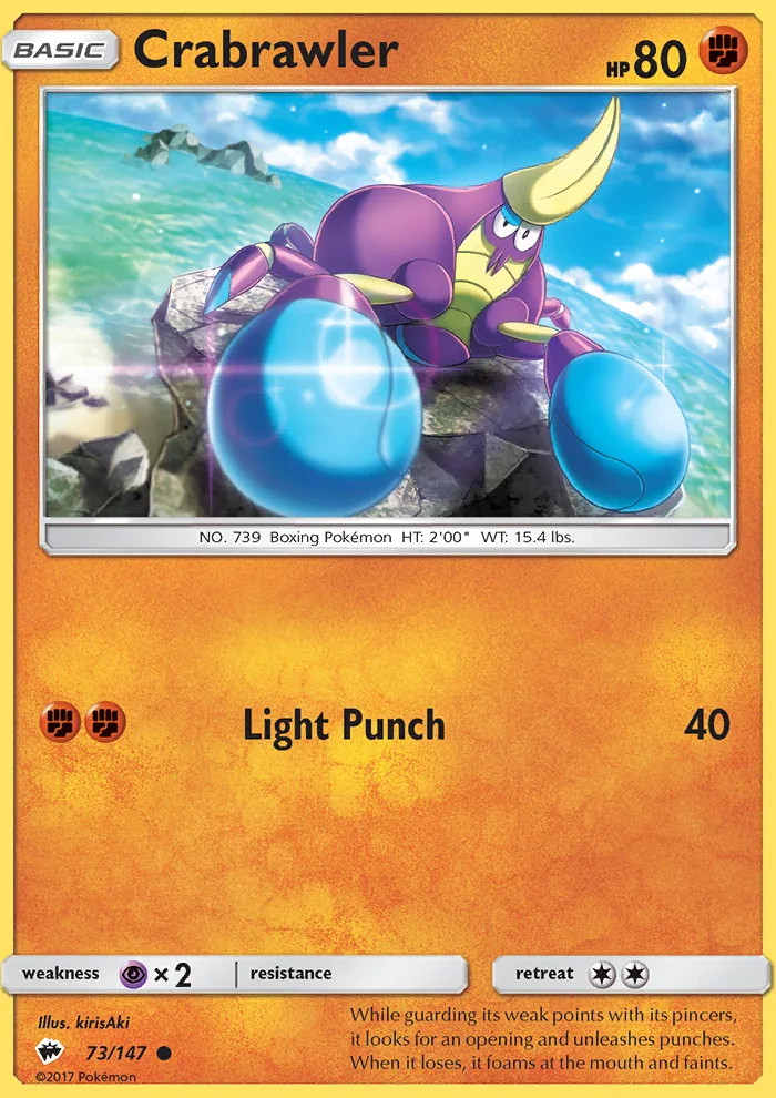 Crabrawler · Burning Shadows 73/147